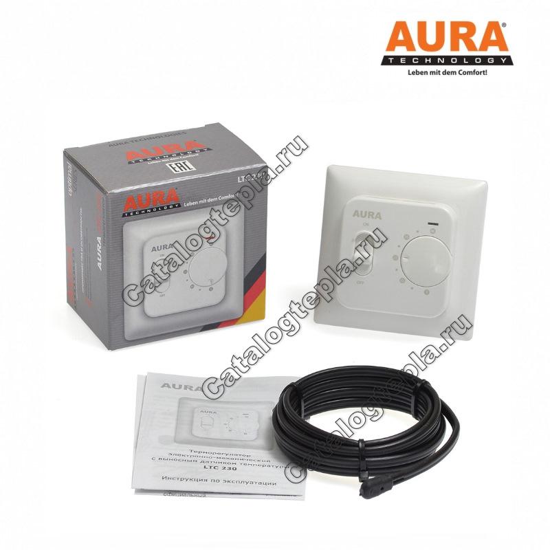 Терморегулятор AURA LTC 230 white