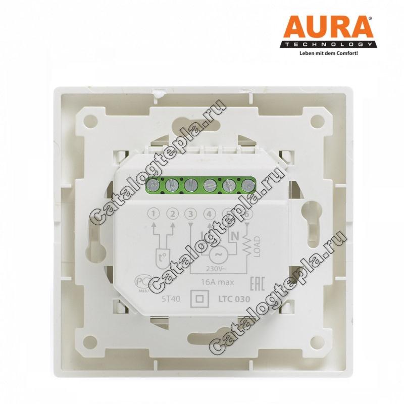 Терморегулятор AURA LTC 030 white