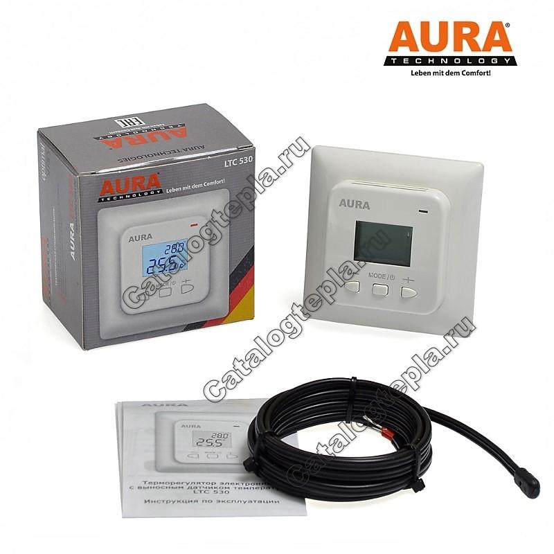 Терморегулятор AURA LTC 530 white