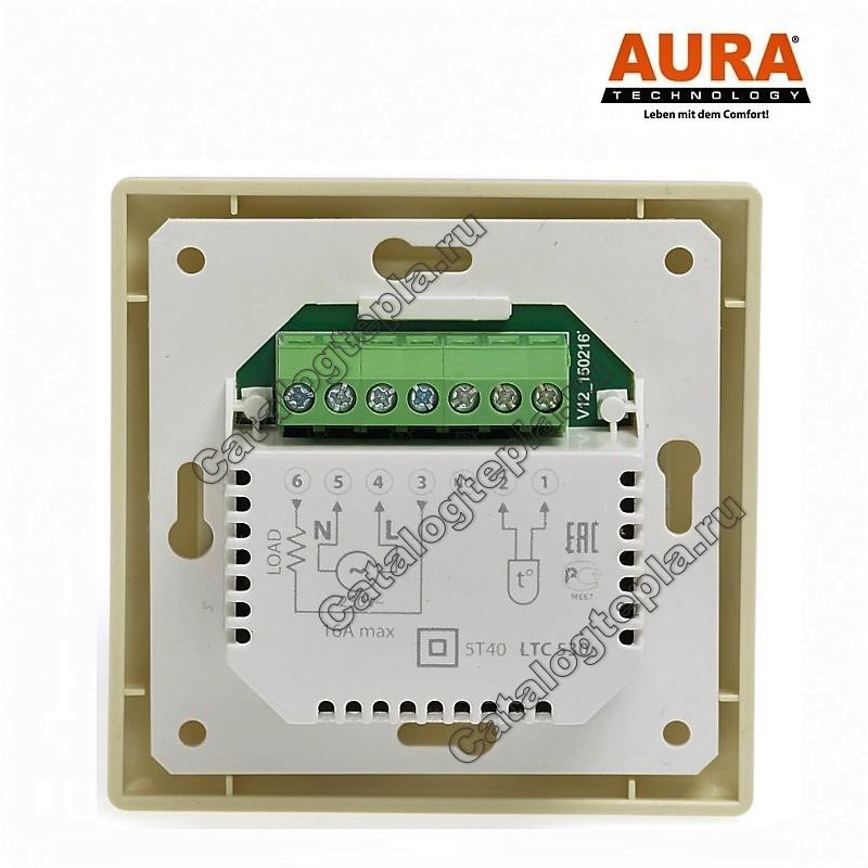 Терморегулятор AURA LTC 530 crem