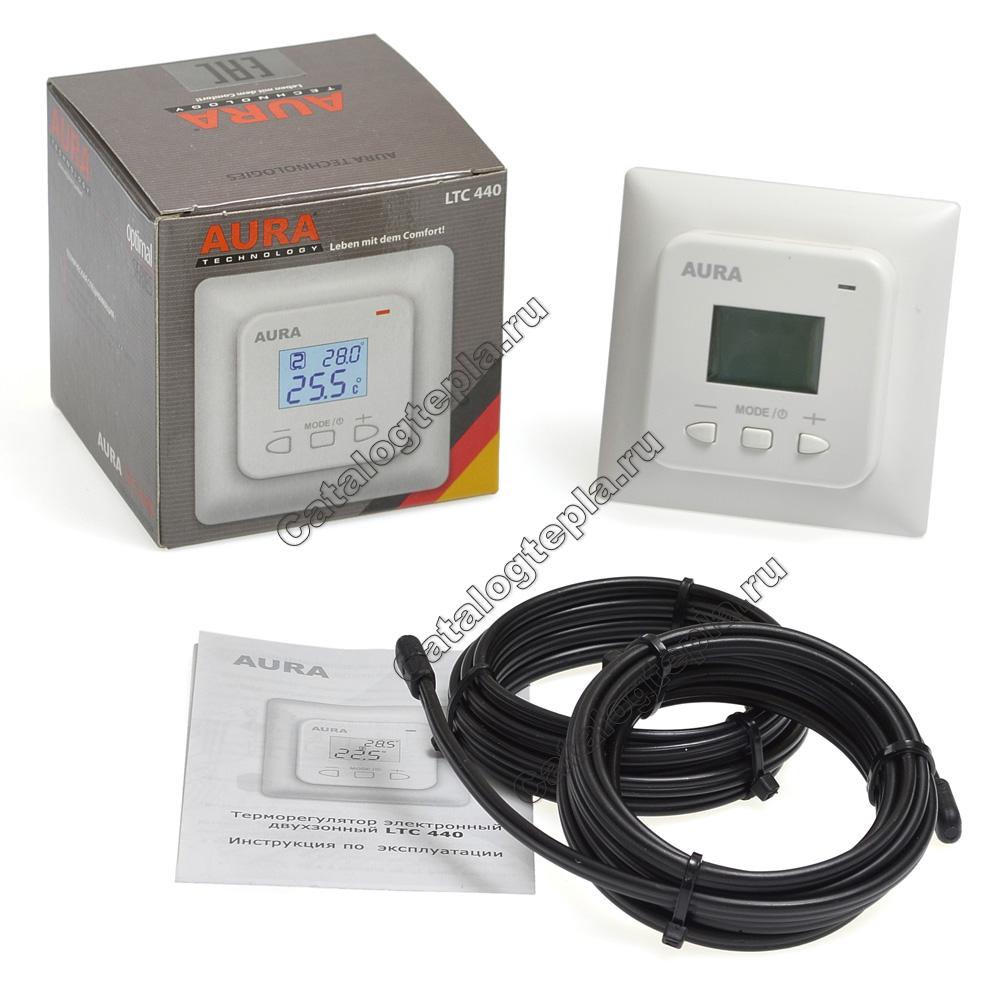 Терморегулятор AURA LTC 440 white