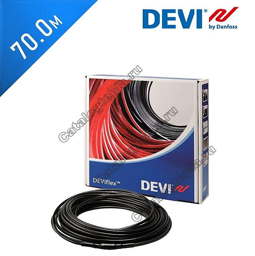Нагревательный кабель DEVIflex DTCE-30 (DEVIsnow 30T) - 70 м.