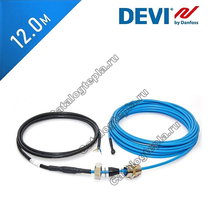 Нагревательный кабель DEVIflex DTIV-9 (DEVIaqua 9T) - 12,0 м.