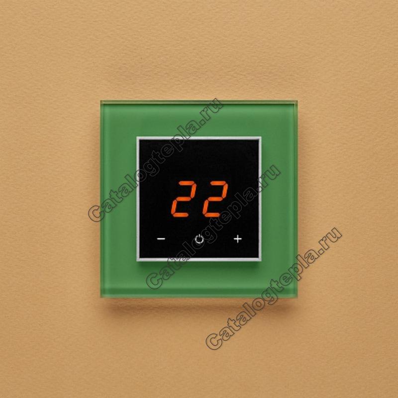 Терморегулятор AURA ORTO 1164 GREEN LUMINOUS