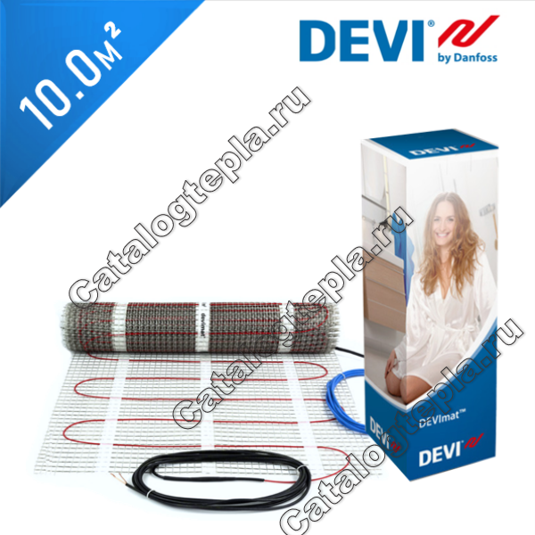 Нагревательный мат DEVIheat 150S (DSVF-150) - 10,0 кв.м.