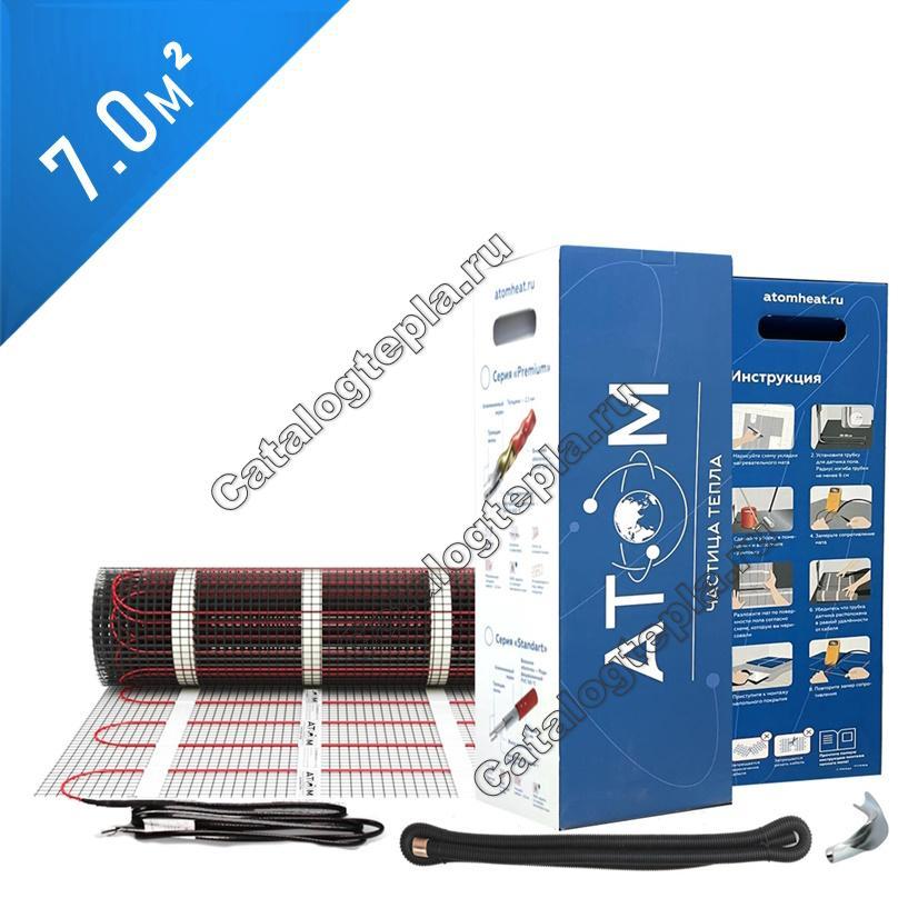 Нагревательный мат Атом Premium Plus - 7,0 кв.м.