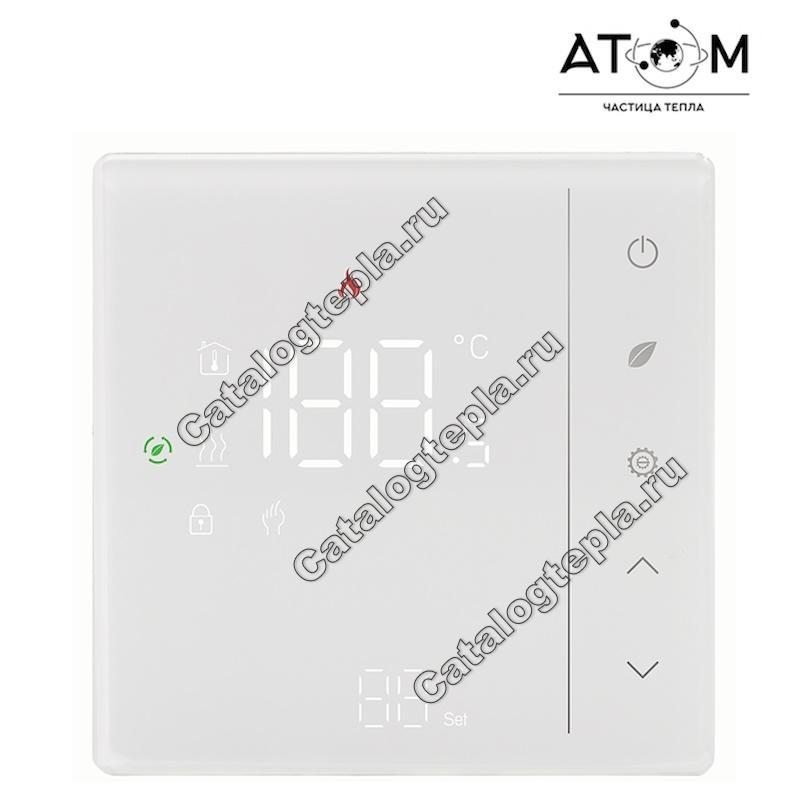 Терморегулятор ATOM Alpha ECO Light белый