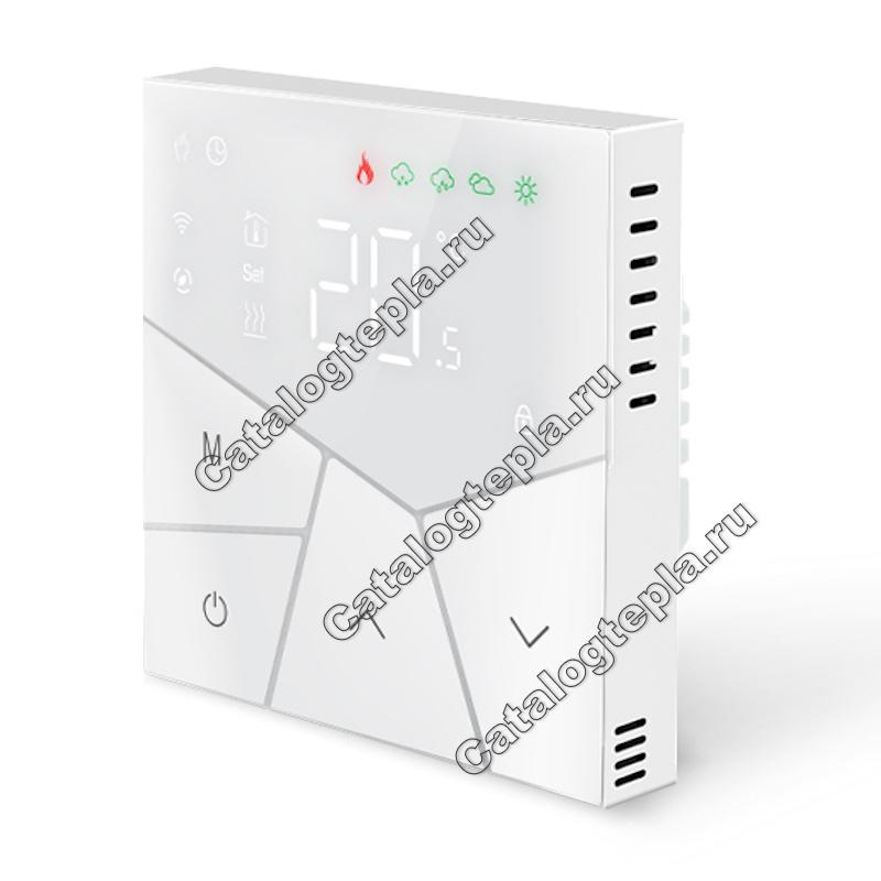 Терморегулятор Warmshtein Line Wi-Fi белый