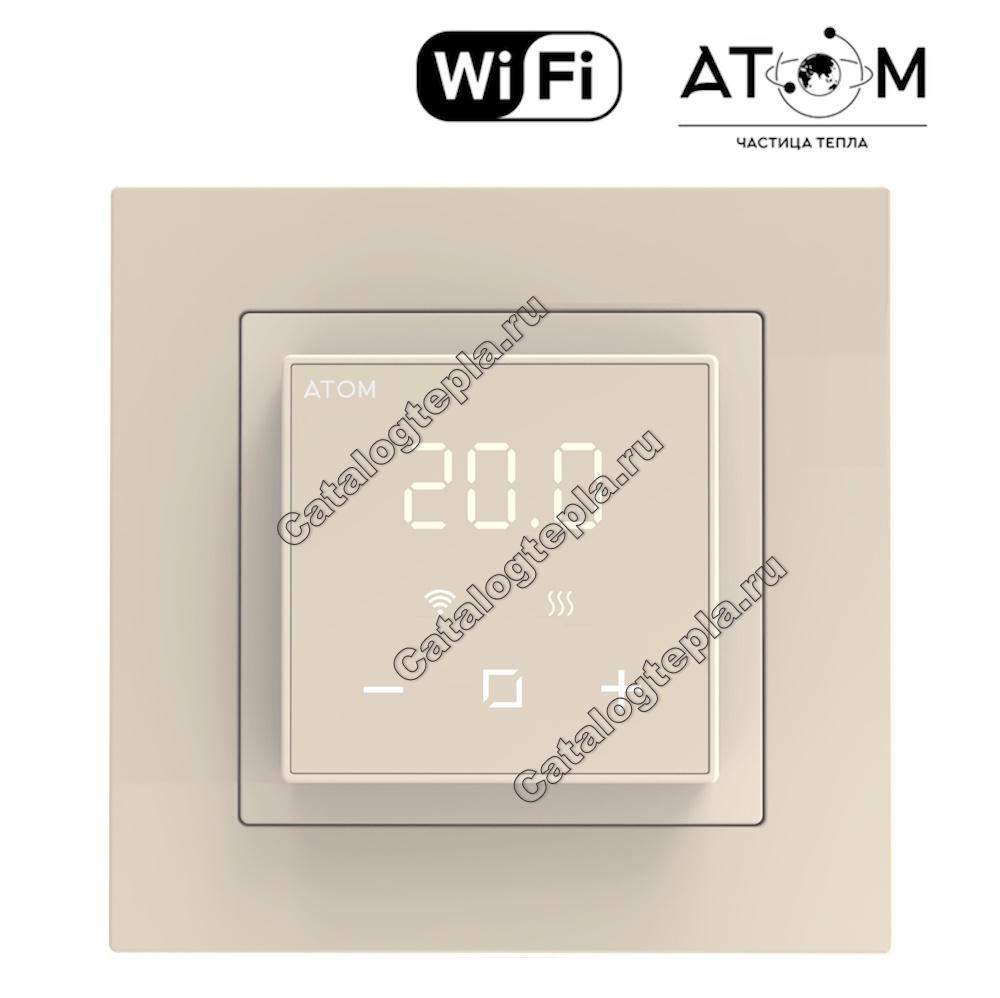 Терморегулятор ATOM Delta Wi-Fi кремовый