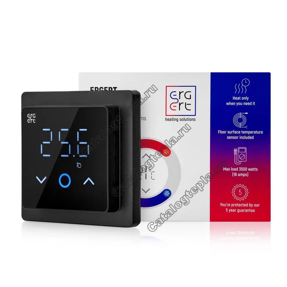 Терморегулятор Ergert FLOOR CONTROL 380 WI-FI black