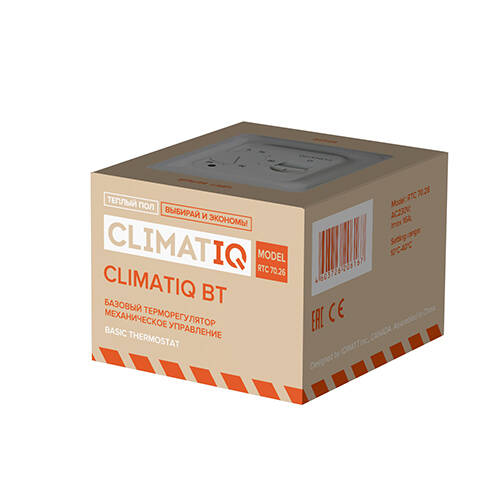 Терморегулятор CLIMATIQ BT (white)