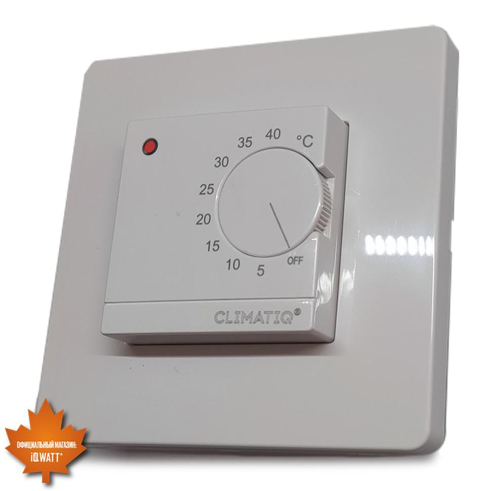 Терморегулятор CLIMATIQ FM белый