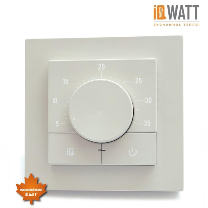 Терморегулятор IQ THERMOSTAT Dm песочный