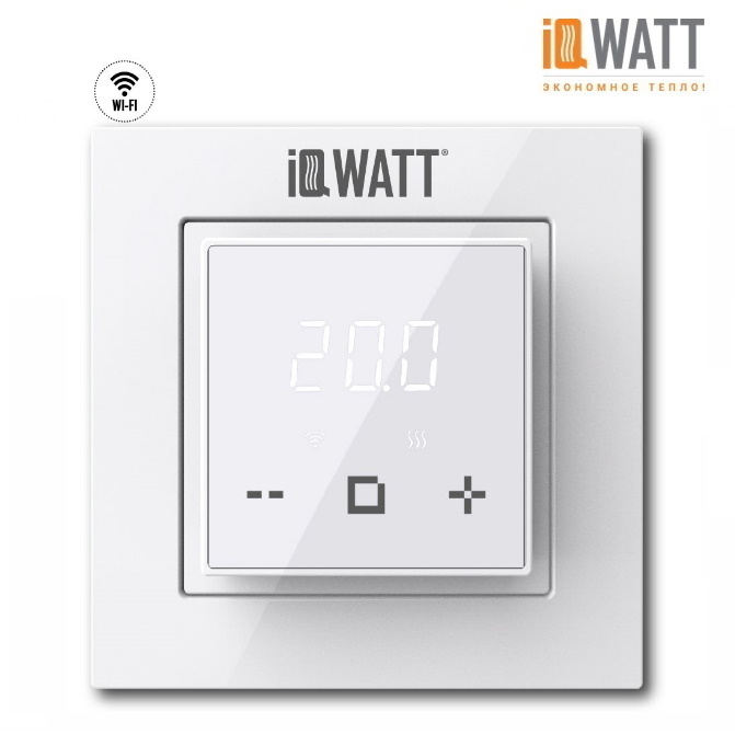 Терморегулятор IQ THERMOSTAT D white WI-FI