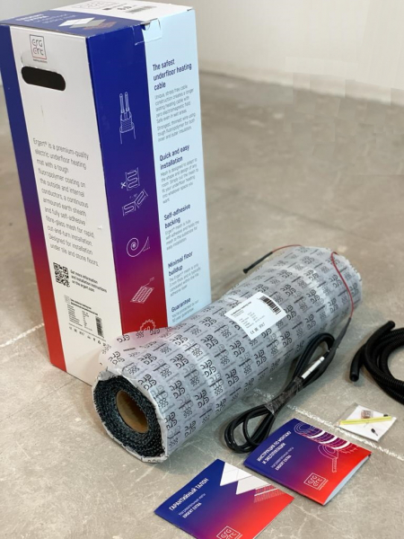 Нагревательный мат ERGERT Extra 200 (ETME 200) - 12,0 кв.м.
