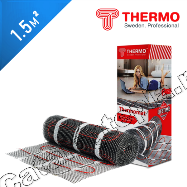 Нагревательный мат Thermomat TVK 130  - 1,5 кв.м.