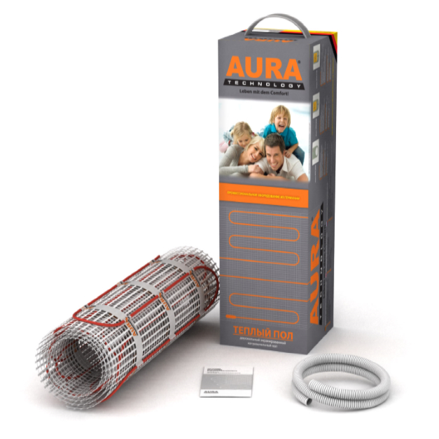 Нагревательный мат AURA МТА 150 - 3,0 кв.м.