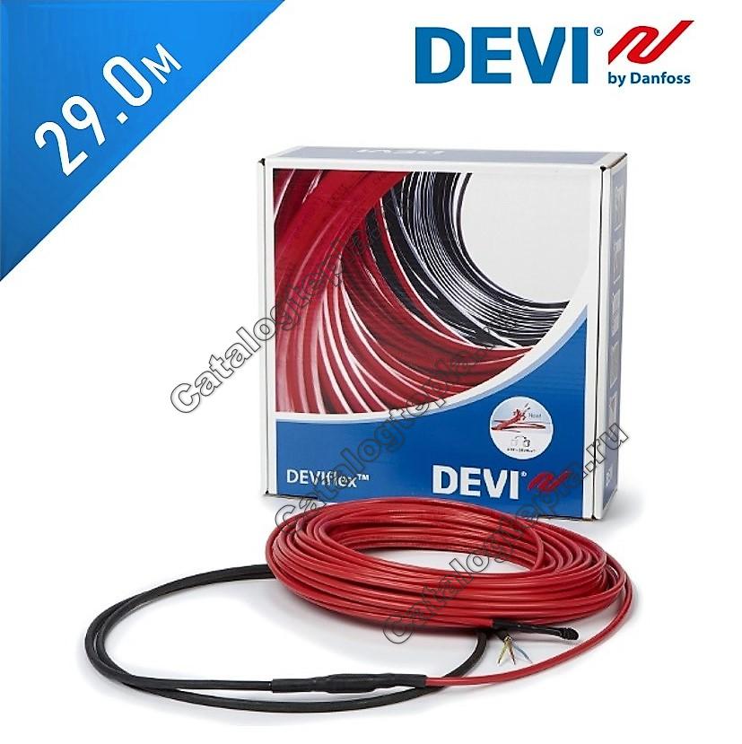 Нагревательный кабель Deviflex 18 T (DTIP-18) - 29,0 м.